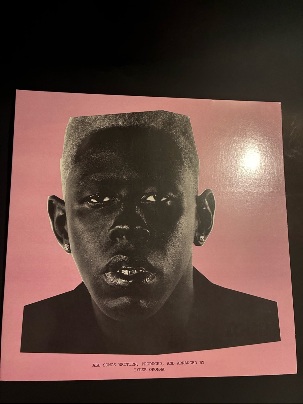 Columbia Black & Pink Portrait Vinyl Cover
